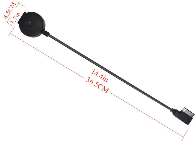 Yoper مجموعة يوبير بلوتوث متوافقة مع واجهة سيارة مرسيدس-بنز MMI محول تكامل الموسيقى مع آيفون أندرويد آيبود موصل AUX - Image 5